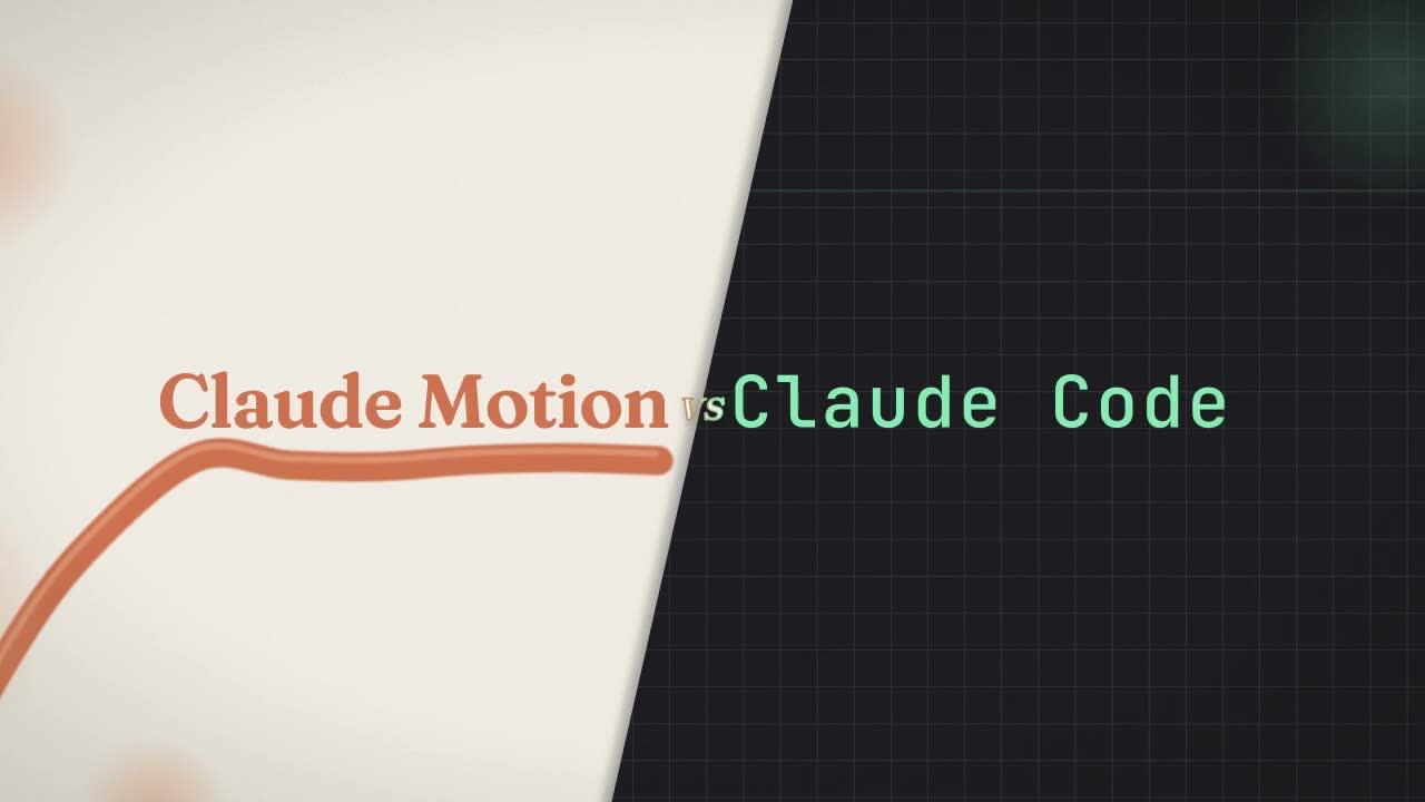 Still from the title card from a Claude written prompt