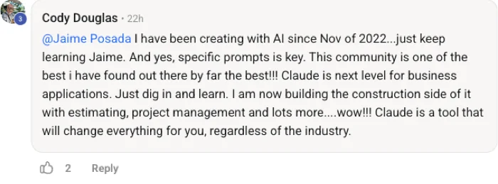 Review from Cody Douglas