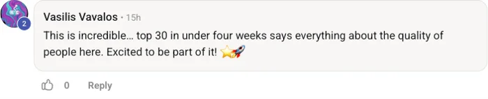 Review from Vasilis Vavalos